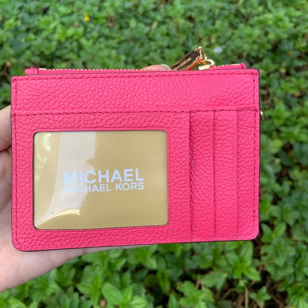 Michael Kors Hibiscus coin purse - Picture 2 of 7